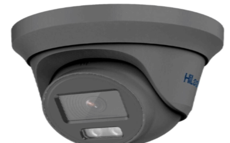 5MP-3K HIKVISION HILOOK COLORVU DOME OUTDOOR AOC CAMERA WITH BUILT IN MIC 2.8MM GREY THC-T259-MS-2.8MM-GREY