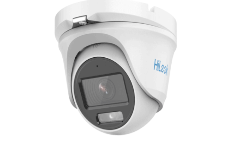 2MP HIKVISION HILOOK DOME OUTDOOR COLORVU CAMERA 2.8MM AOC WHITE THC-T129-MS-2.8MM-WHITE