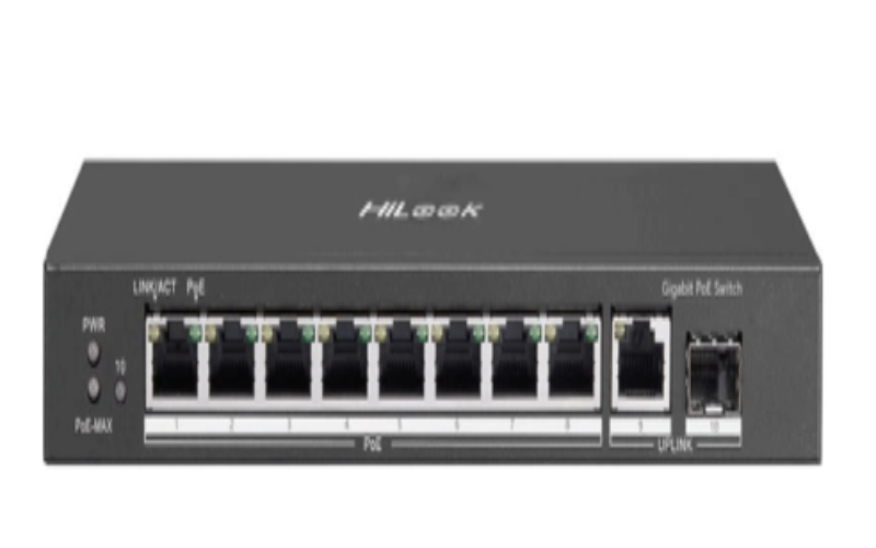 8POE + 2 UPLINK PORT GIGABIT HIKVISION HILOOK UNMANAGED POE SWITCH NS-0510P-58