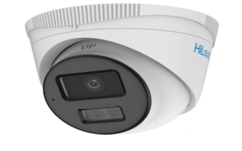 4MP HIKVISION HILOOK DOME IP POE OUTDOOR COLORVU CAMERA WITH SMART HYBRID LIGHT 2.8MM WHITE IPC-T249HA-LU-2.8MM